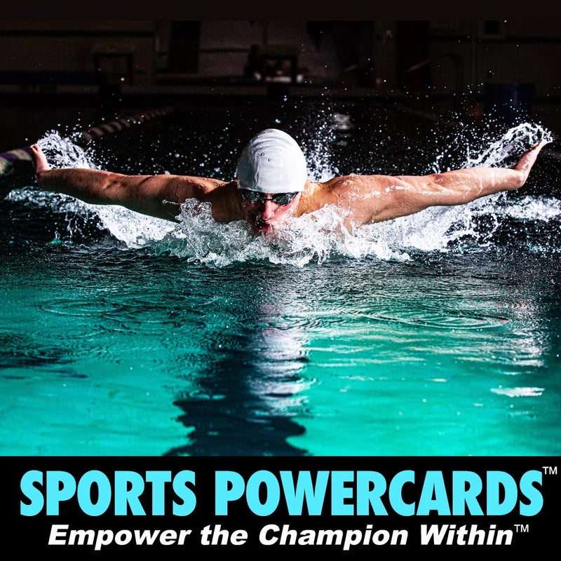 Play Strong Thanks Swimming Coach 3-Pack (5x7) Sports Greeting Thank You Cards Perfect for Youth Sports Swimmers, Teams, Coaches, Family and Fans - Your Coaches Will Love 'Em! - Image 5